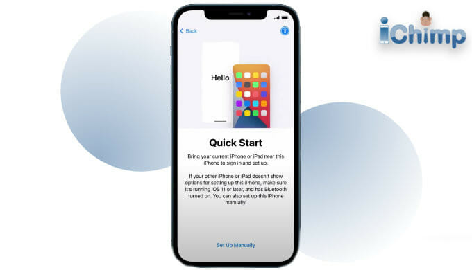 iPhone quick start